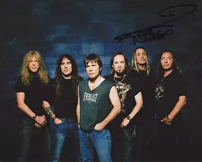 Nicko Mcbrain Signed Iron Maiden 8x10 Photo 2 • $136.76