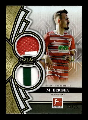 Topps Mergim Berisha Tier One Dual Relic Card Parallel /25 Tier One Bundesliga • £2.99