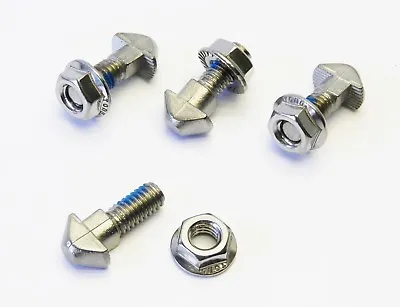 (4 Pcs) 5/16-18 X 5/8  Stainless T Slot Drop In Stud Sliding Track Bolt & Nut • $7.30