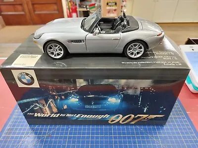 Kyosho 1/18 Scale James Bond The World Is Not Enough BMW Z8 Die Cast Model • £100