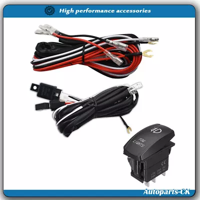 For Toyota Tundra Tacoma Fog Light Wiring Harness Switch W/Relay Fuse POA718421 • $16.42