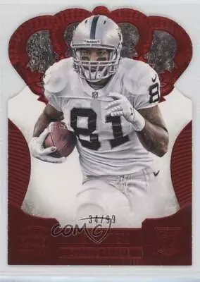 2013 Panini Crown Royale Retail Red Die-Cut /99 Mychal Rivera #175 Rookie RC • $2.55