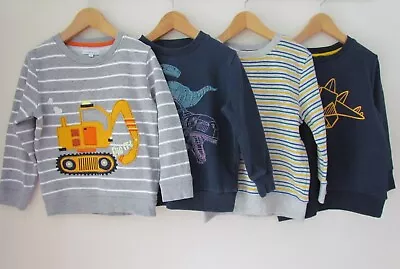 £9.99 • Buy Next Blue Zoo George Boys Dinos Sweatshirt Bundle Age 3-4 Some New   BH432g
