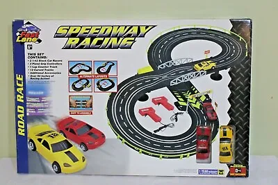 Fast Lane Speedway Racing Road Race Slot Car System Complete NEW In Box! • $34.99