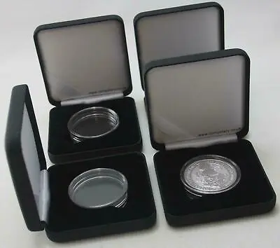 2oz Silver Beast Deluxe Black Leatherette Coin Case And Capsule • £15.99