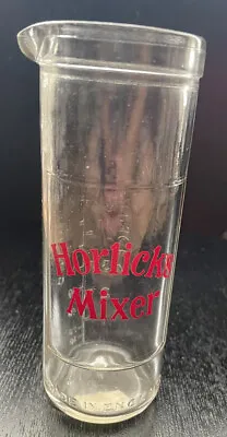 Vintage Horlicks Maker Mixer Glass Measure Jug Kitchenalia Made In England • £5