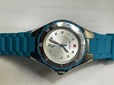 MICHELE Tahitian Jellybean Turquoise Band Topaz • $89.99