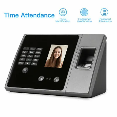 £98.79 • Buy Biometric Office Facial / Fingerprint Clocking In System Time Recorder Work USB