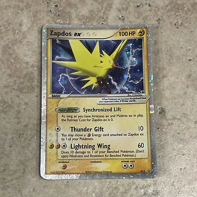 2005 Pokemon Nintendo Promos #33 Zapdos EX Holo Black Star Promo • $20