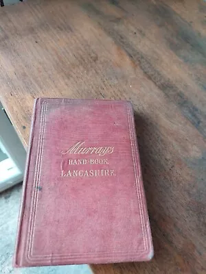 Murray's Hand-book Lancashire 1880 • $12.45