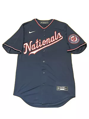 $68.97 • Buy Nike MLB Juan Soto #22 Washington Nationals Jersey Blue Men’s Size Large