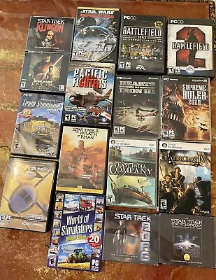 PC/CD Games Lot Of 16. Please Read Description And Look The Pictures. • $20.99