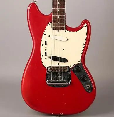 Fender Mustang - 1965 - Dakota Red W/OHSC • $2375