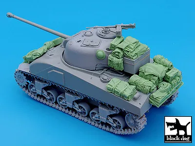 Black Dog 1/35 British Sherman Firefly Tank Accessories Set WWII (Dragon) T35029 • $27.30