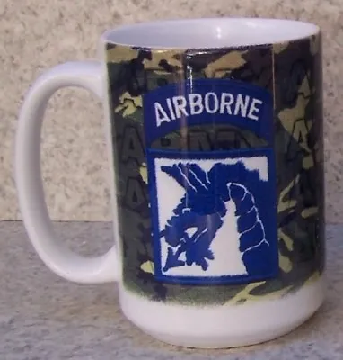 Coffee Mug Military Army 18th Airborne Corps NEW 14 Ounce Cup With Gift Box • $29.99