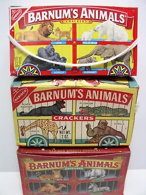 Barnum's Animals Crackers Boxes Nabisco • $24.55