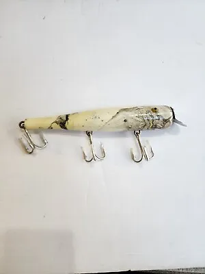 Vintage Goo Goo Eye Multi Saltwater Surf Wood Striped Bass Fishing Lure  • $29.99