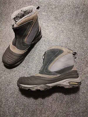 Womens Merrell Snowbound 200 Gram Waterproof Snow Boots Size 7.5 Gray J21162  • $34.95