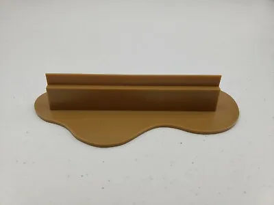 Tyco Mattel Hot Wheels Track Stand Support Pier HO Slot Car Motocross Tan Sand • $9.99