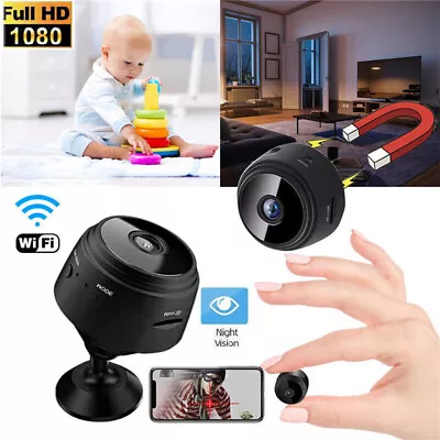 Full HD 1080P Mini Wifi Wireless IP Hidden Spy Camera Security Cam Monitor AU • $15.98