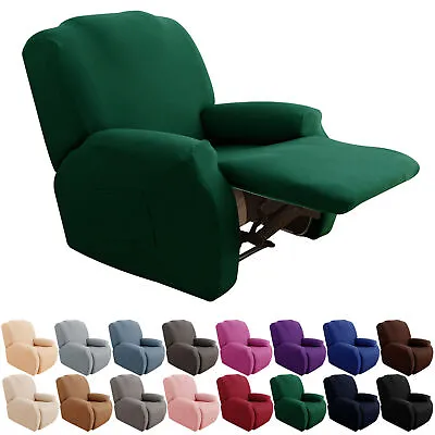 $25.89 • Buy 4PCS/Set Stretch Recliner Chair Cover Slipcover Armchair Lounge Couch Covers