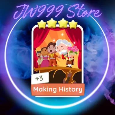 Monopoly Go 4 Star Sticker⭐️Set11-Making History⚡Fast Delivery⚡read Description❗ • $5.85