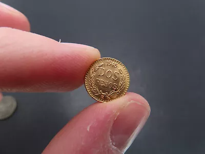 1945-Mo Mexico Gold 2 Dos Pesos BU #2 • $150