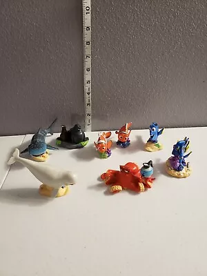 Disney Finding Dory Toy Figure Lot Nemo Marlin Fluke Bailey Destiny • $40.99