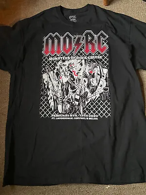 NEW Monsters Of Rock 2020 Concert T-Shirt Cruise VIP Metal Bands Sz XL • $24.99