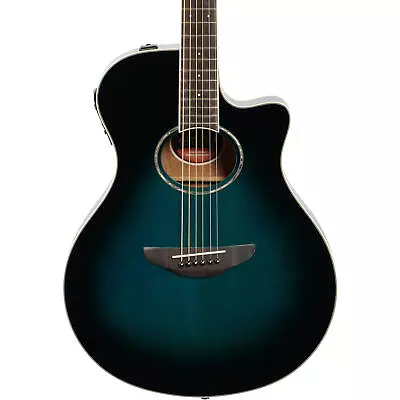 Yamaha APX600 Thinline Acoustic-Electric Guitar Blue Burst • $299.99