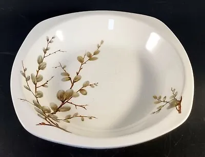 Vintage Midwinter Stylecraft Pussy Willow 7 Inch Soup Plate VGC • £9.72