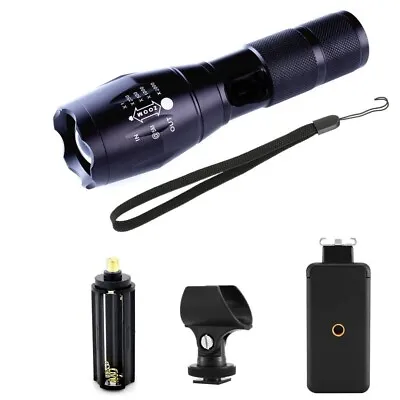 Super Bright Tactical Video Military LED Flashlight Flash Light 850 Lumen XML T6 • $7.99