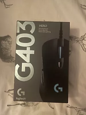 Logitech G403 Hero Gaming Mouse (gaming  Mouse) Brand New • £0.99