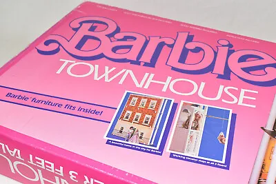 Vintage Barbie Townhouse Complete With Elevator 3 1/2' High With Original Box!!! • $345