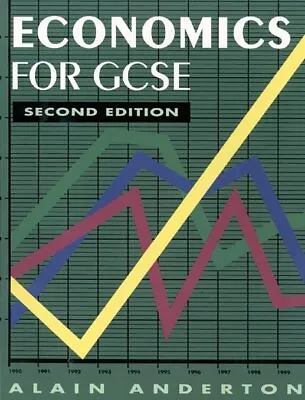 Economics For GCSE By Anderton Alain Paperback Book The Cheap Fast Free Post • £4.99