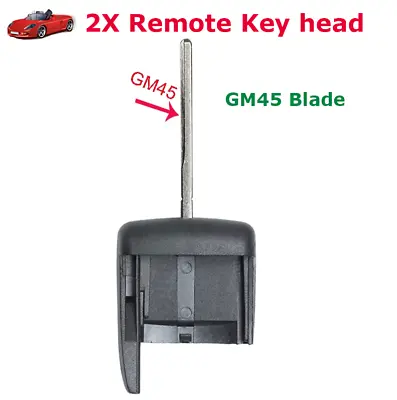 2X Replacement For Holden Commodore VE Omega Berlina 06-13 Remote Key Head GM45 • $12.23