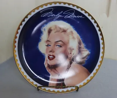 1996 Collectable Plate Marilyn Monroe  Fire And Ice  The Gold Collection #6777A • $12.74