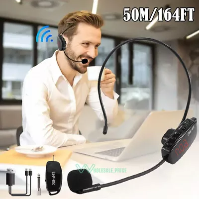 Microfonos Profesionales Inalambricos Pro Recargables Diadema Wireless Headset • $24.99