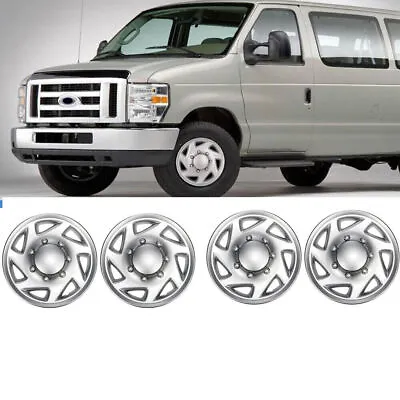 For Ford E150 E250 E350 E450 Econoline Van 16  Full Wheel Covers Hub Caps Rim • $82.99