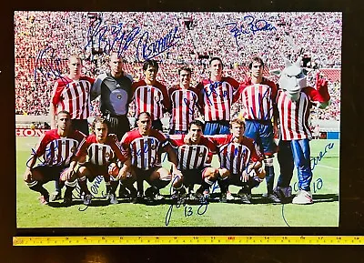 2006 Mls Chivas Usa Team Signed Soccer Photo Palencia Suarez Razov W/ Photo Prof • $70