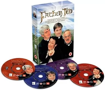 FATHER TED COMPLETE SERIES 1-3 DVD BOXSET SEASON 1 2 3 Original UK Release R2 • £24.99