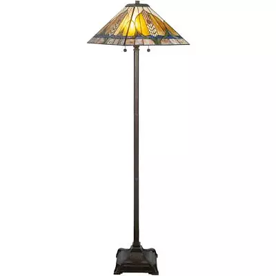 Dale Tiffany TF20122 Pusan Mission Floor Lamp Fieldstone • $349.99