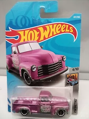 Hot Wheels Mainline / '52 Chevy Pickup - Met Pink - Model X1 • $24.72