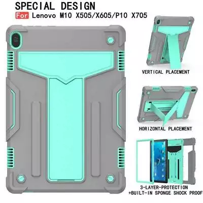 For Lenovo Tab M10 TB-X505F 10.1  Tablet Shockproof Heavy Duty Stand Case Cover  • $24.99