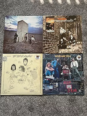 Lot Of 4! 1970s The Who Vinyl Albums MCA Records LP Next By Numbers Meaty Beaty • $5.50