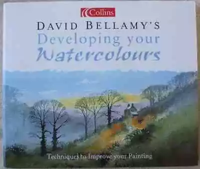 David Bellamy DEVELOPING YOUR WATERCOLOURS Signed Hardback • £11.99