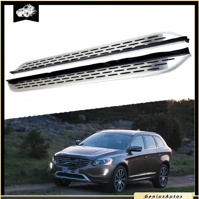 Running Boards Side Steps Nerf Bars Pedal Fits For Volvo XC60 2013-2017 • $521.46