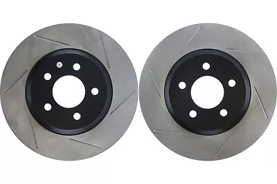 Front PAIR Stoptech Disc Brake Rotor For 2005-2014 Ford Mustang (44287) • $325.89