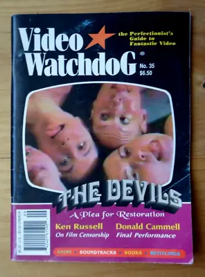Video Watchdog No. 35 Ken Russell The Devils Donald Cammell • $6.66