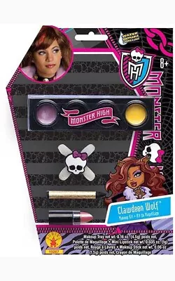 Licensed Clawdeen Wolf Monster High Makeup Kit Halloween Costume Accessory • $14.15